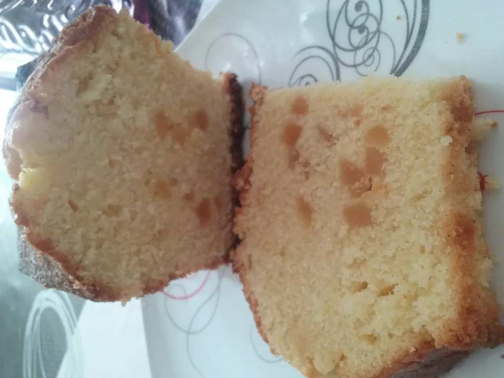cake au citron et gingembres confits