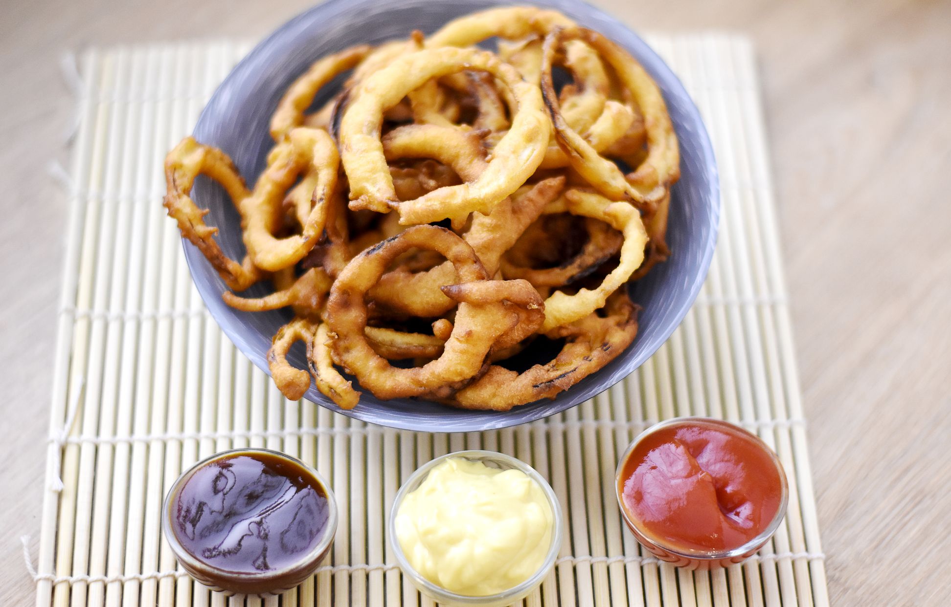 Onion rings (pâte à Recette de Onion rings (pâte à