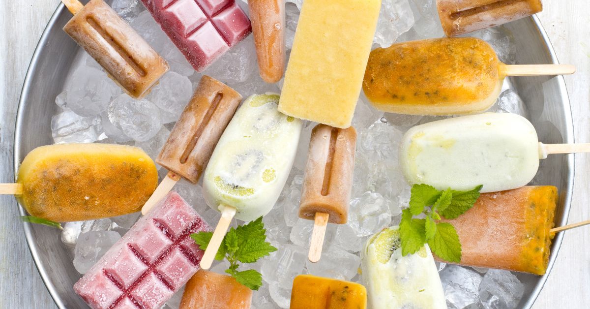 Glace aux fruits de la passion et banane : recette de Glace aux fruits