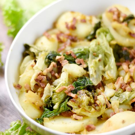 Recette Salade Au Lard