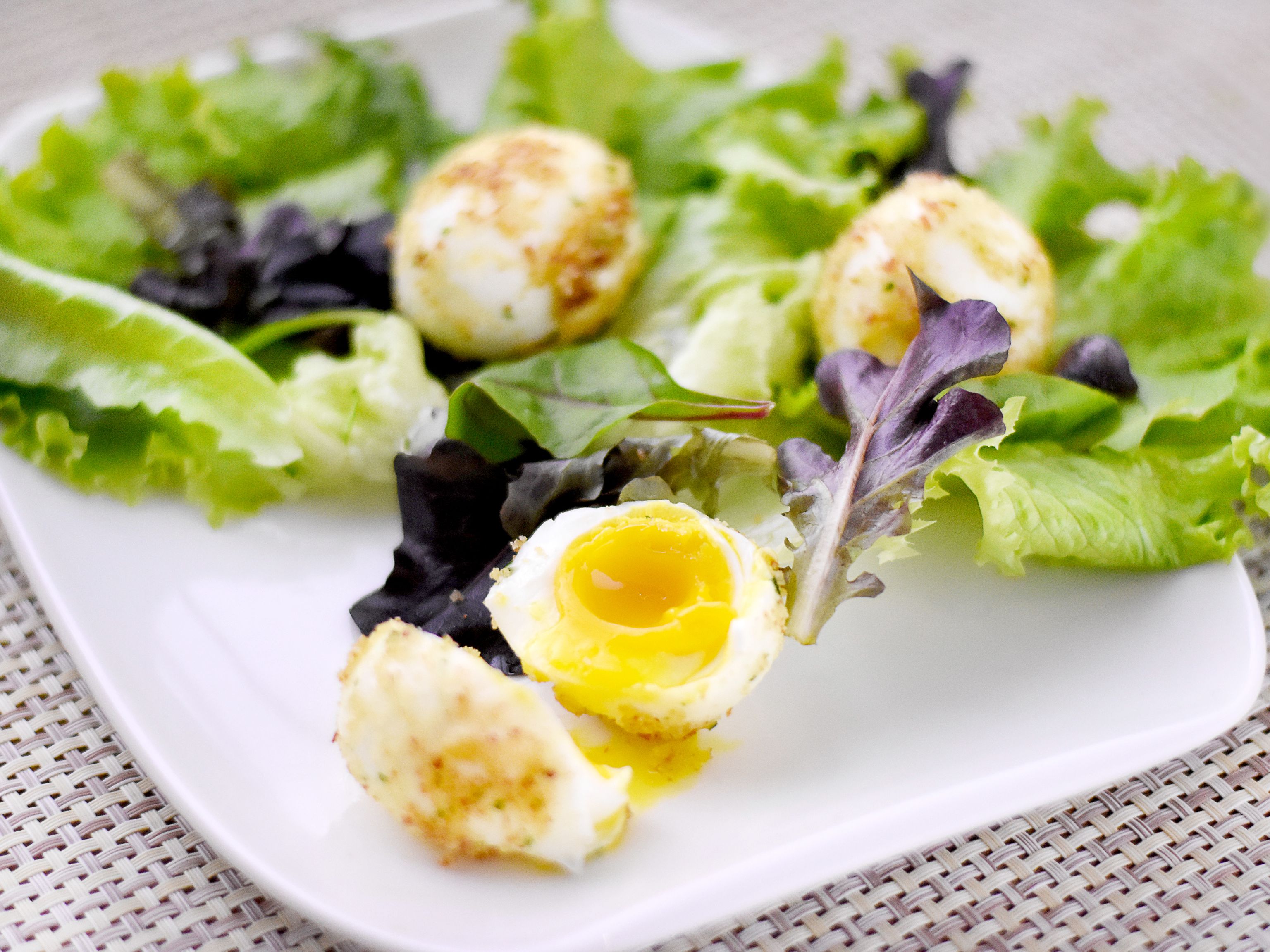 Oeuf mollet pané Recette de Oeuf mollet pané Marmiton