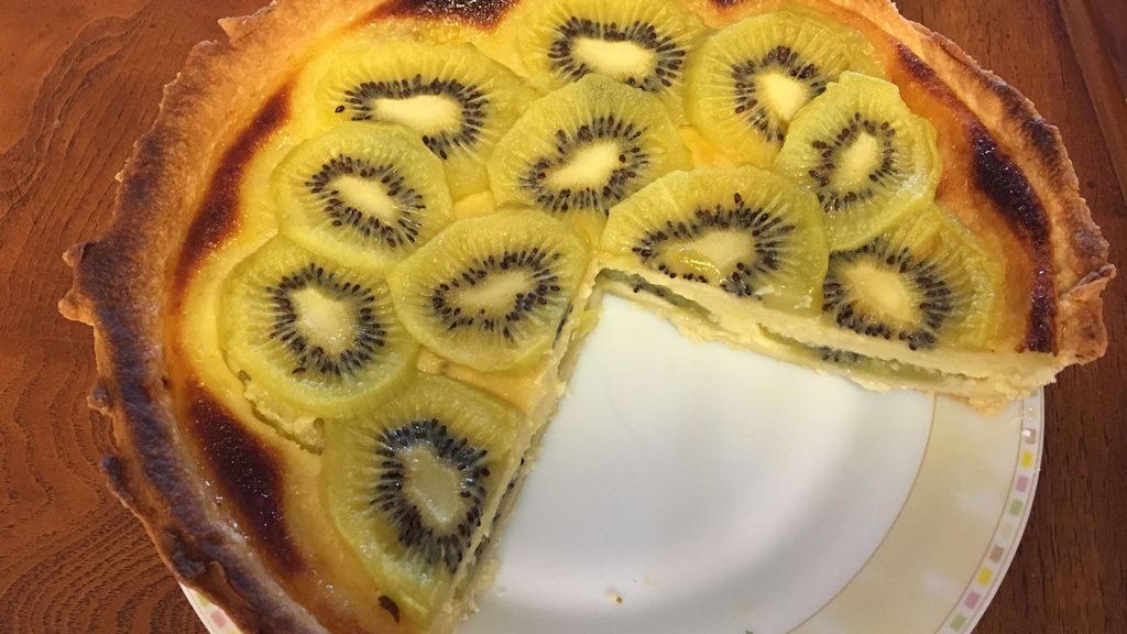 Tarte Aux Kiwis Caramelisee Recette De Tarte Aux Kiwis Caramelisee