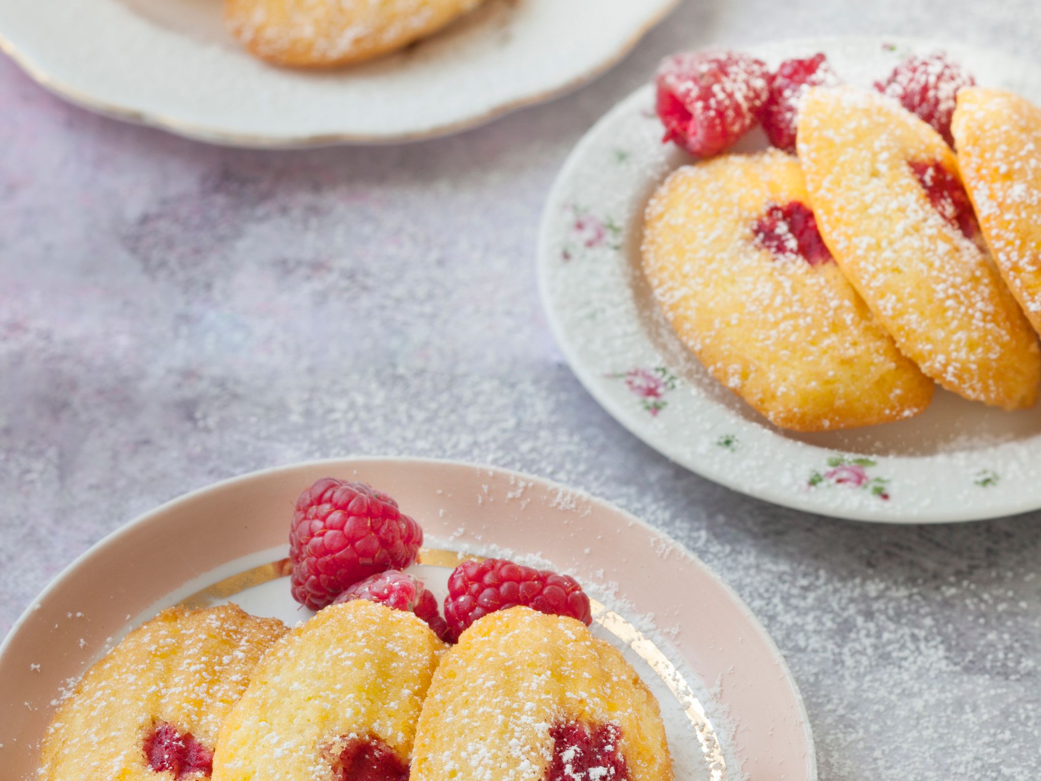 Madeleines Aux Framboises Recette De Madeleines Aux Framboises Marmiton 