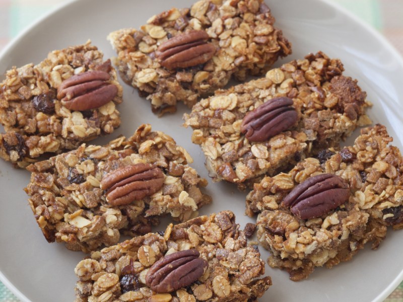 Barre De Cereales Bananes Et Noix De Pecan Recette De Barre De