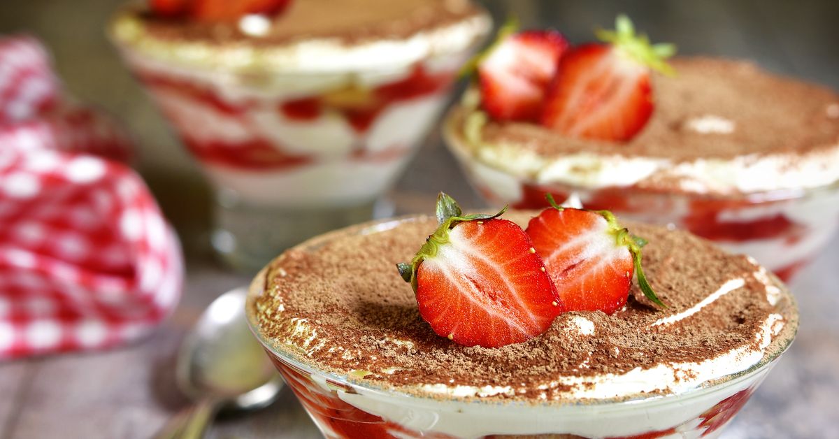 Tiramisu Au Chocolat Et Aux Fraises Recette De Tiramisu Au Chocolat Et Aux Fraises