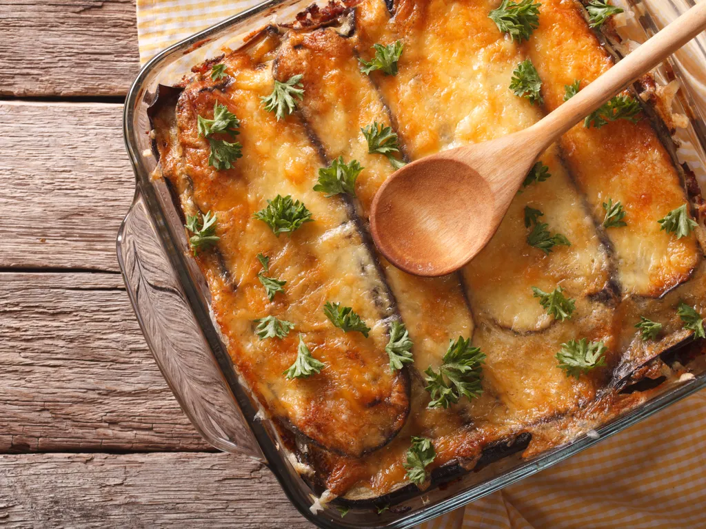 gratin d'aubergines à la bolognaise