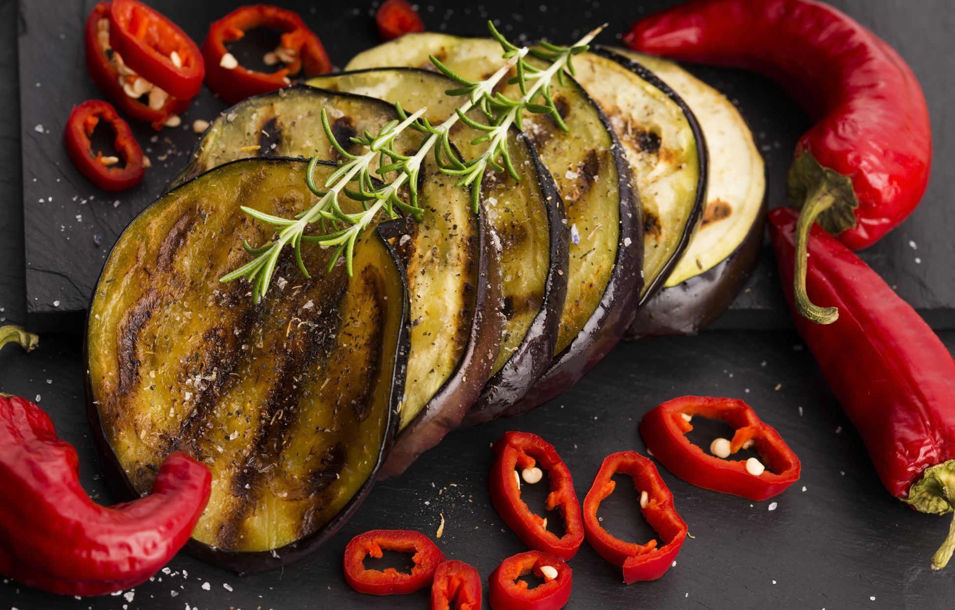 Aubergines au barbecue Recette de Aubergines au barbecue Marmiton