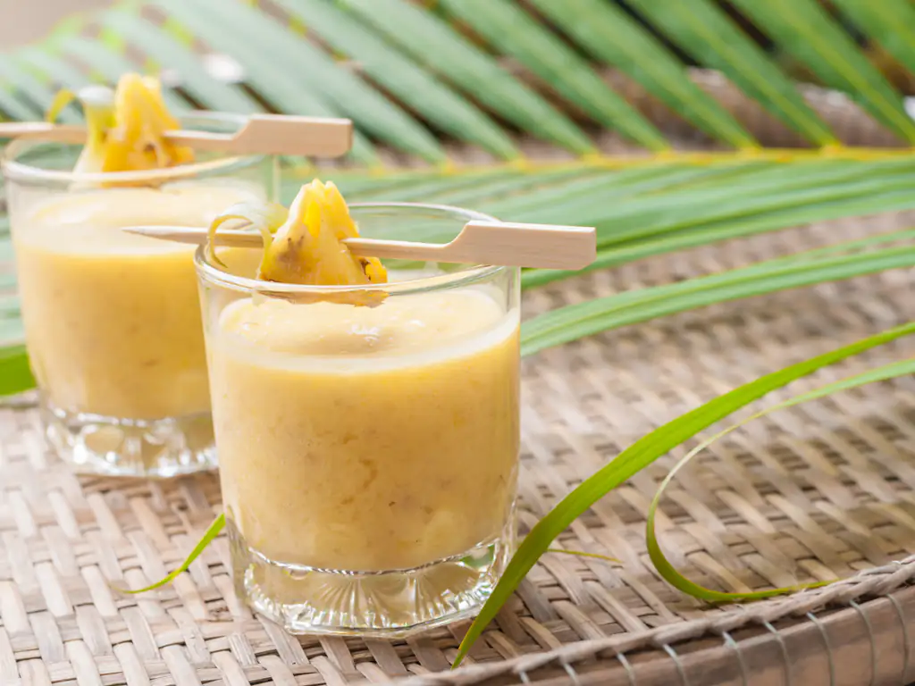 smoothie aux fruits exotiques