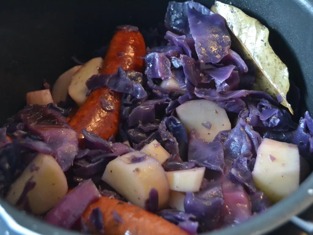 potée au chou rouge