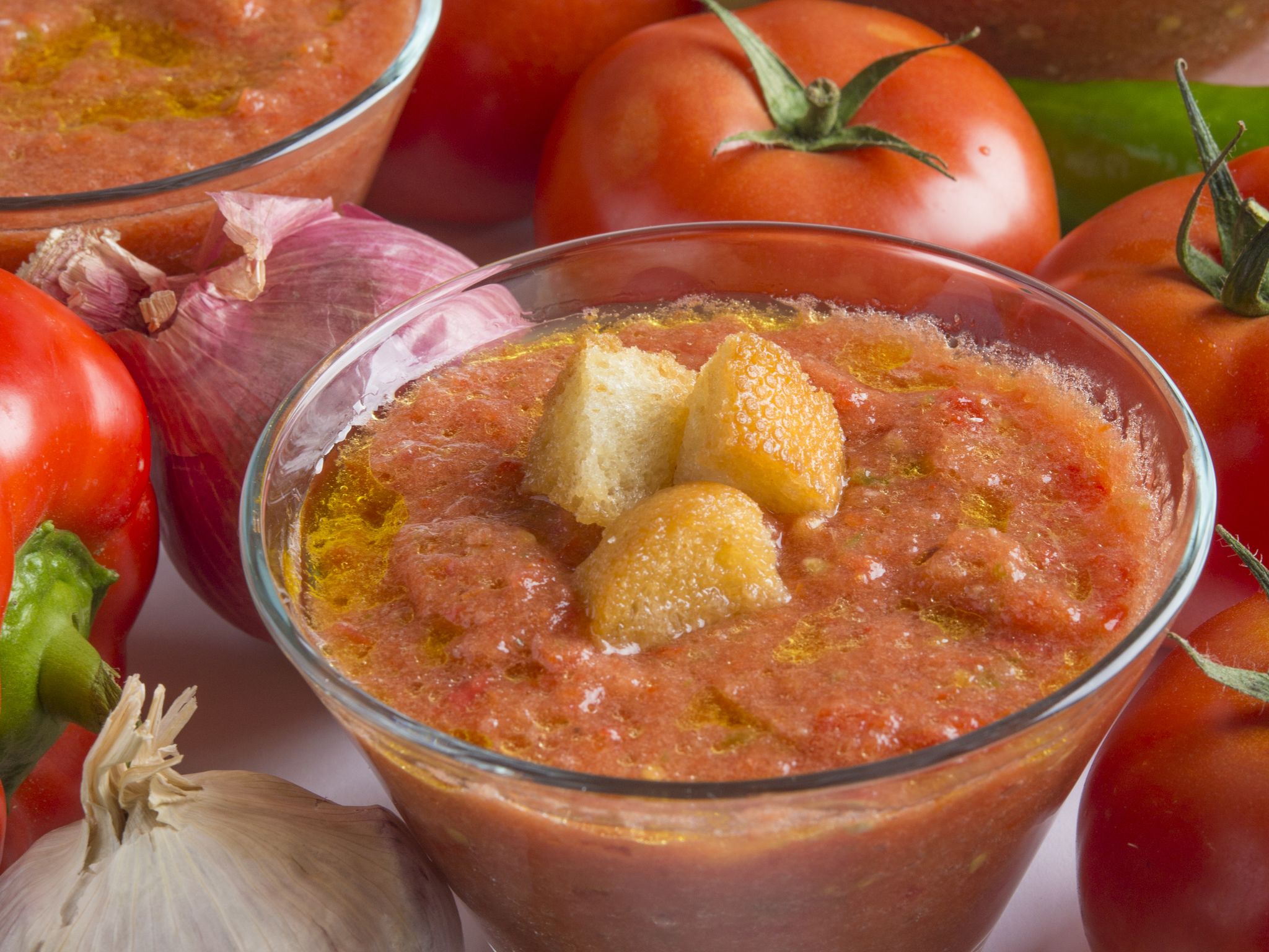 Gaspacho ultralight Recette de Gaspacho ultralight Marmiton