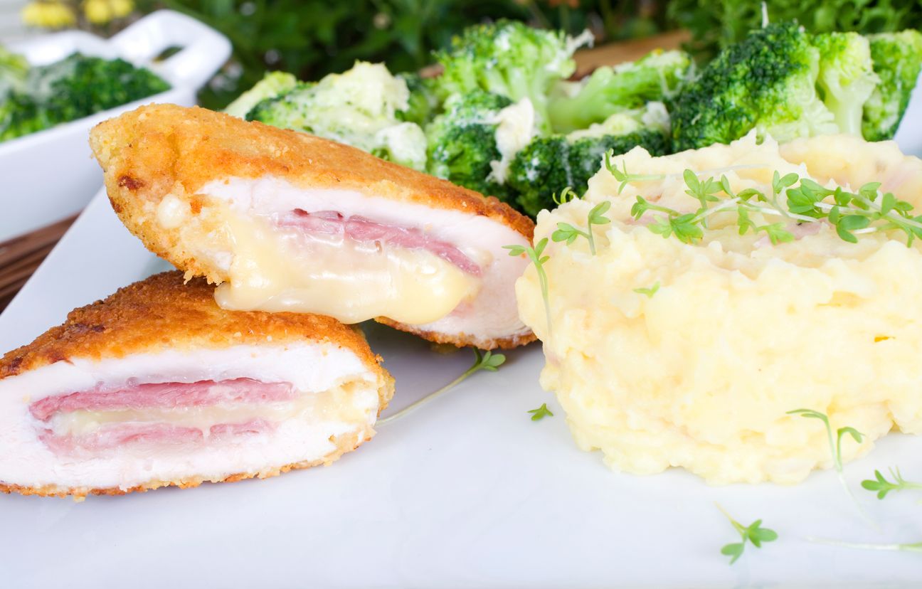 Escalopes de porc cordon bleu Recette de Escalopes de porc cordon