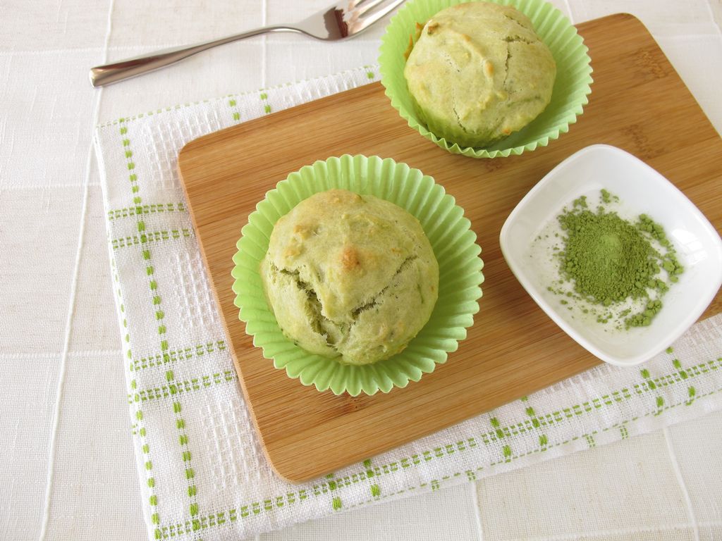 Muffins Au Th Matcha Myrtilles Framboises Ou Chocolat Recette De