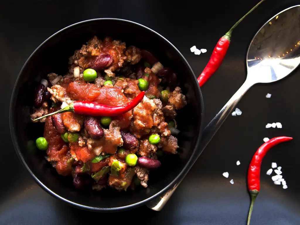 chili con carne made in usa
