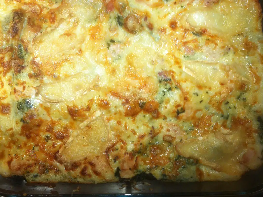 lasagnes au poulet et aux épinards