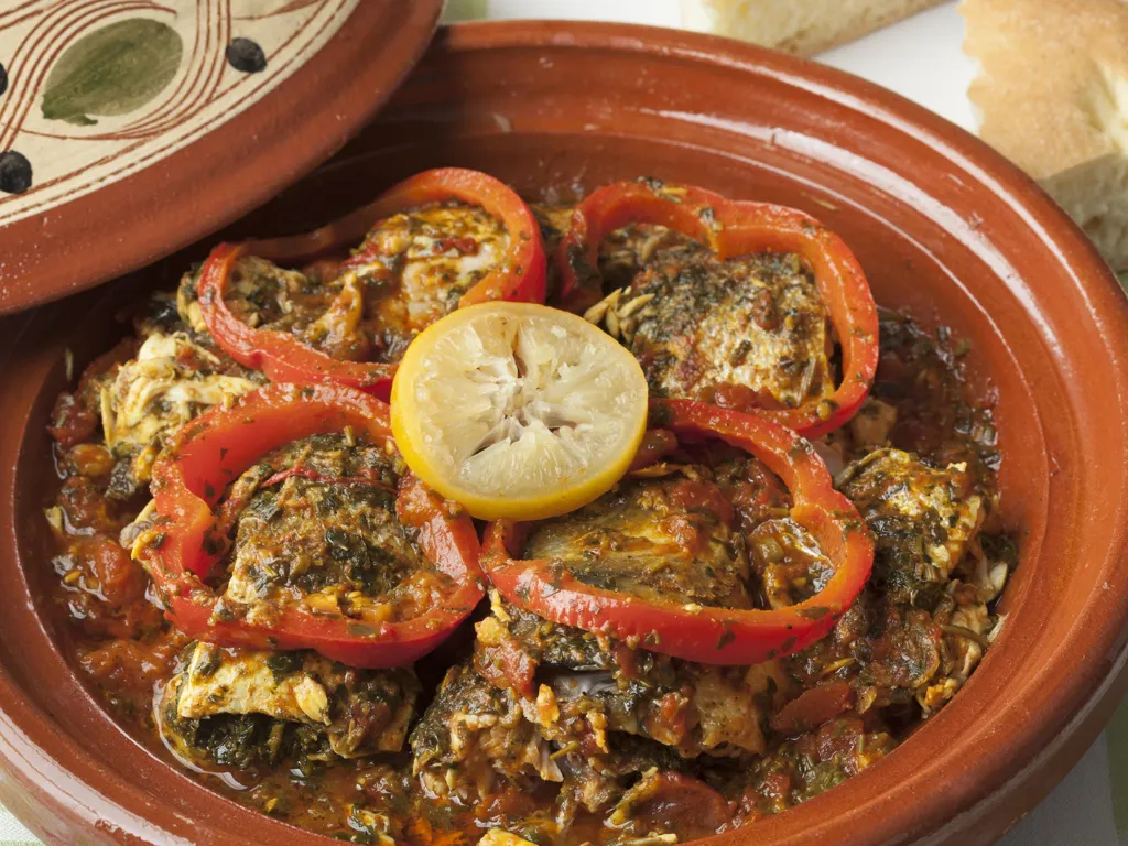 tajine de poisson aux légumes