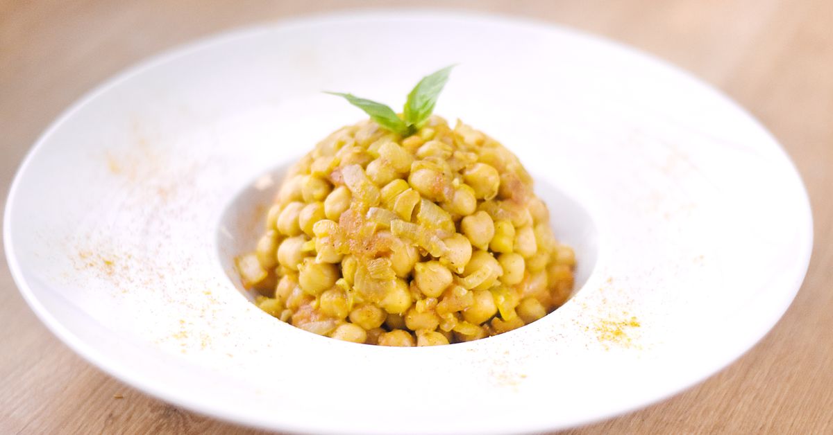 Curry de pois chiches : recette de Curry de pois chiches