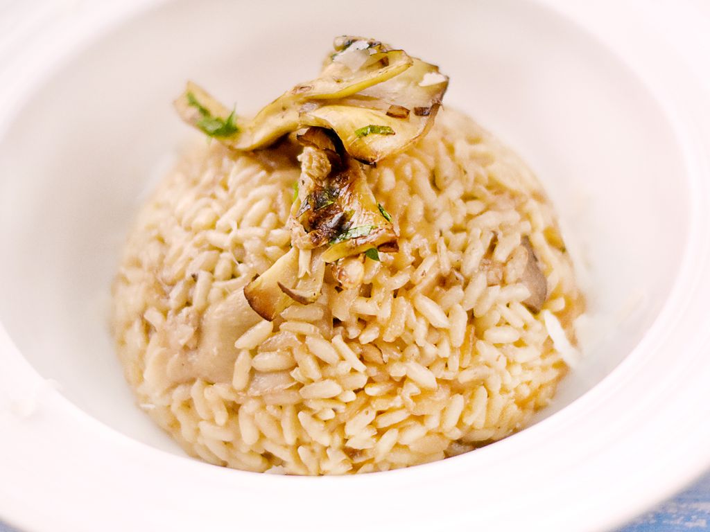 Risotto aux champignons : Recette de Risotto aux champignons - Marmiton