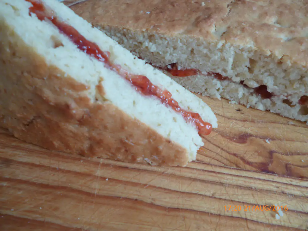 gâteau aux amandes sans oeuf