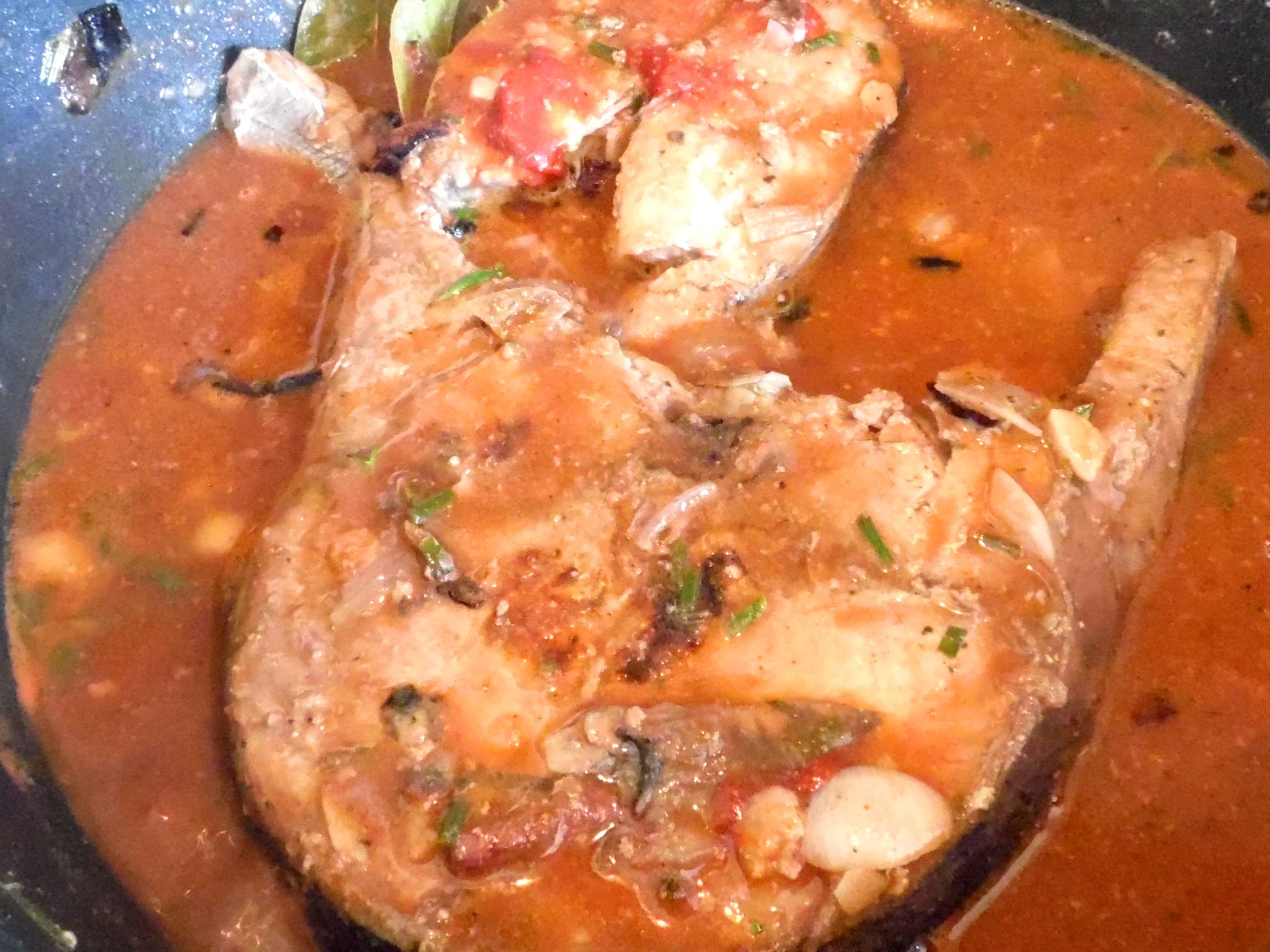 Tranche de thon à la sauce tomate Recette de Tranche de thon à la