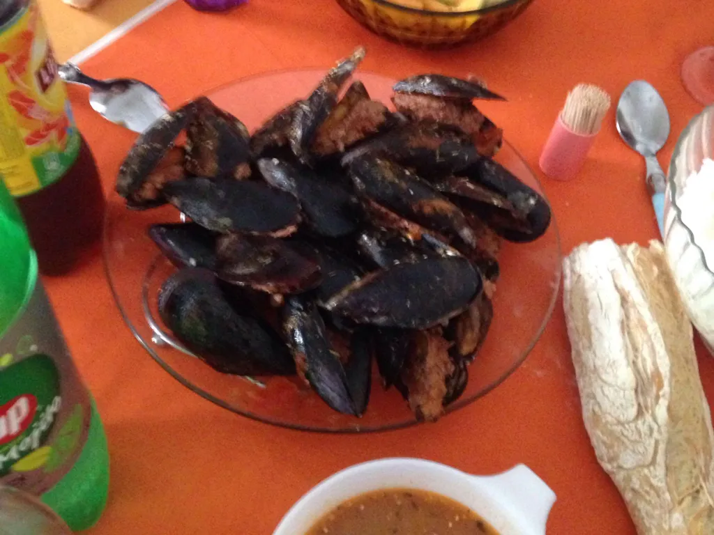 moules farcies à la sétoise à la façon d'armande