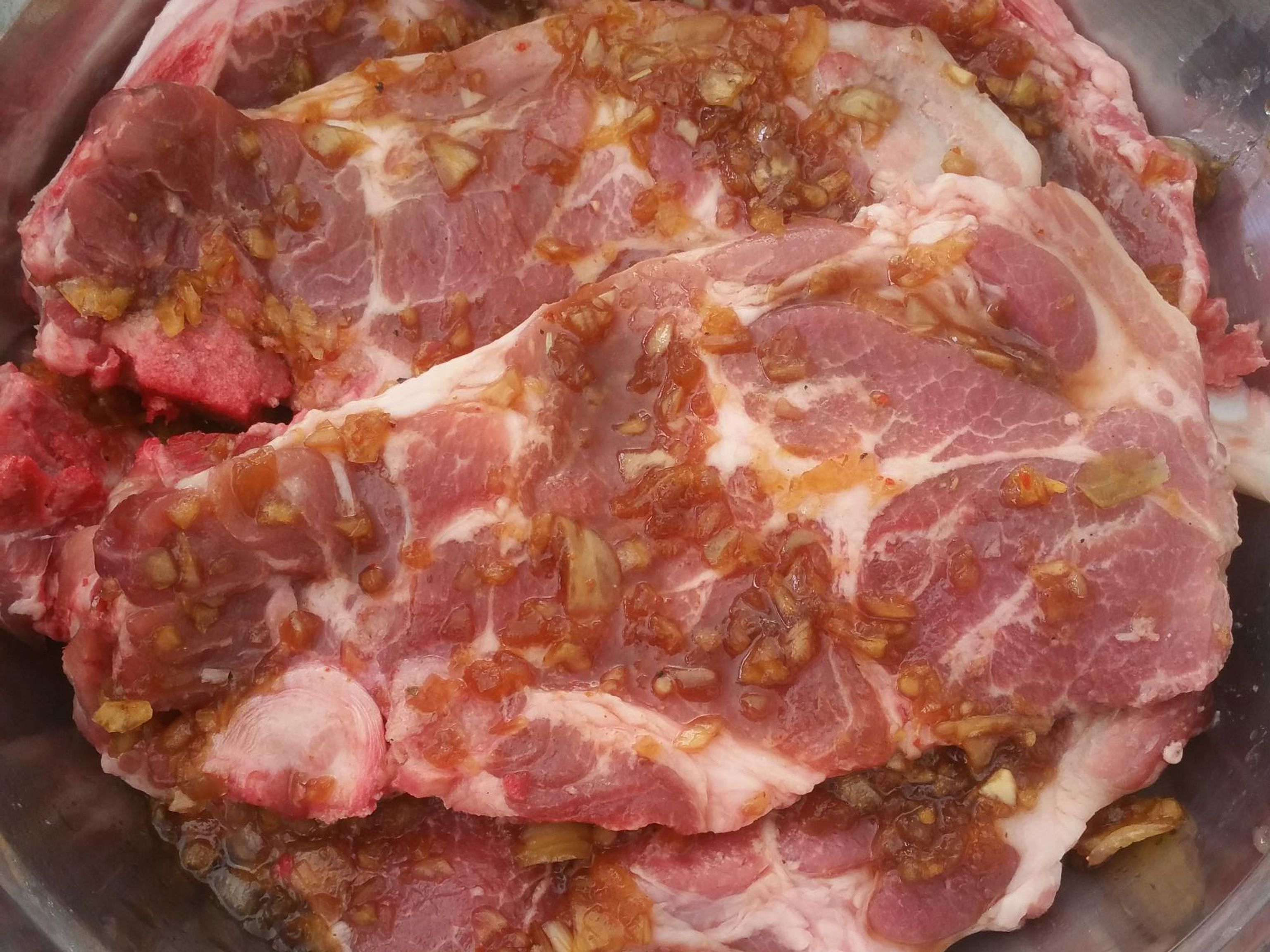 Marinade pour porc et poulet : Recette de Marinade pour porc et poulet