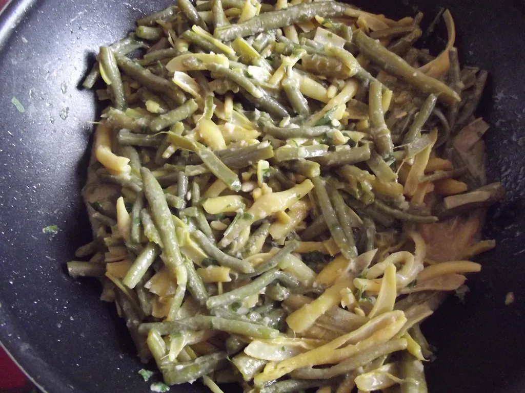 haricots verts à la quercyssoise