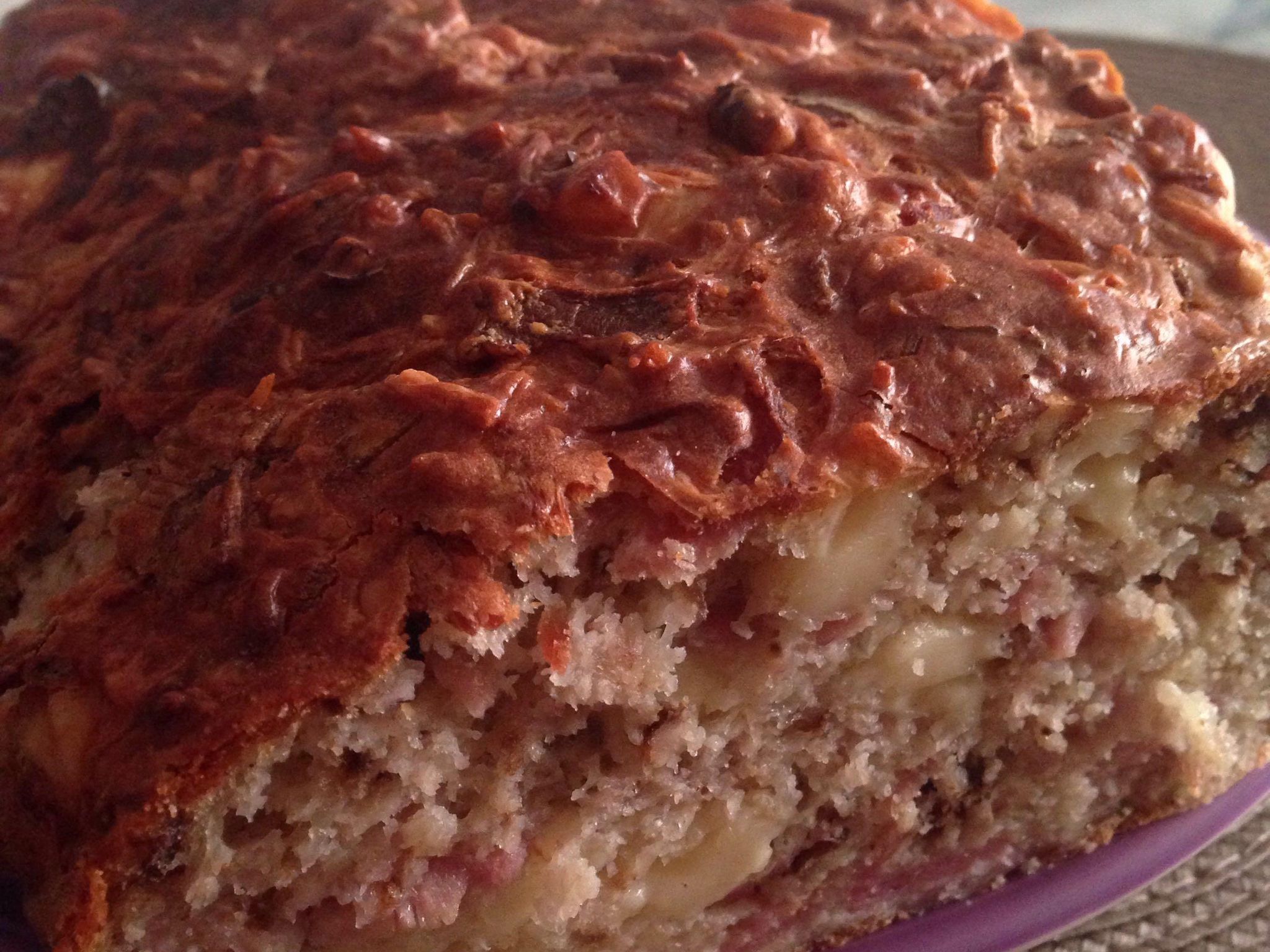 Cake aux noix et au jambon Recette de Cake aux noix et au jambon