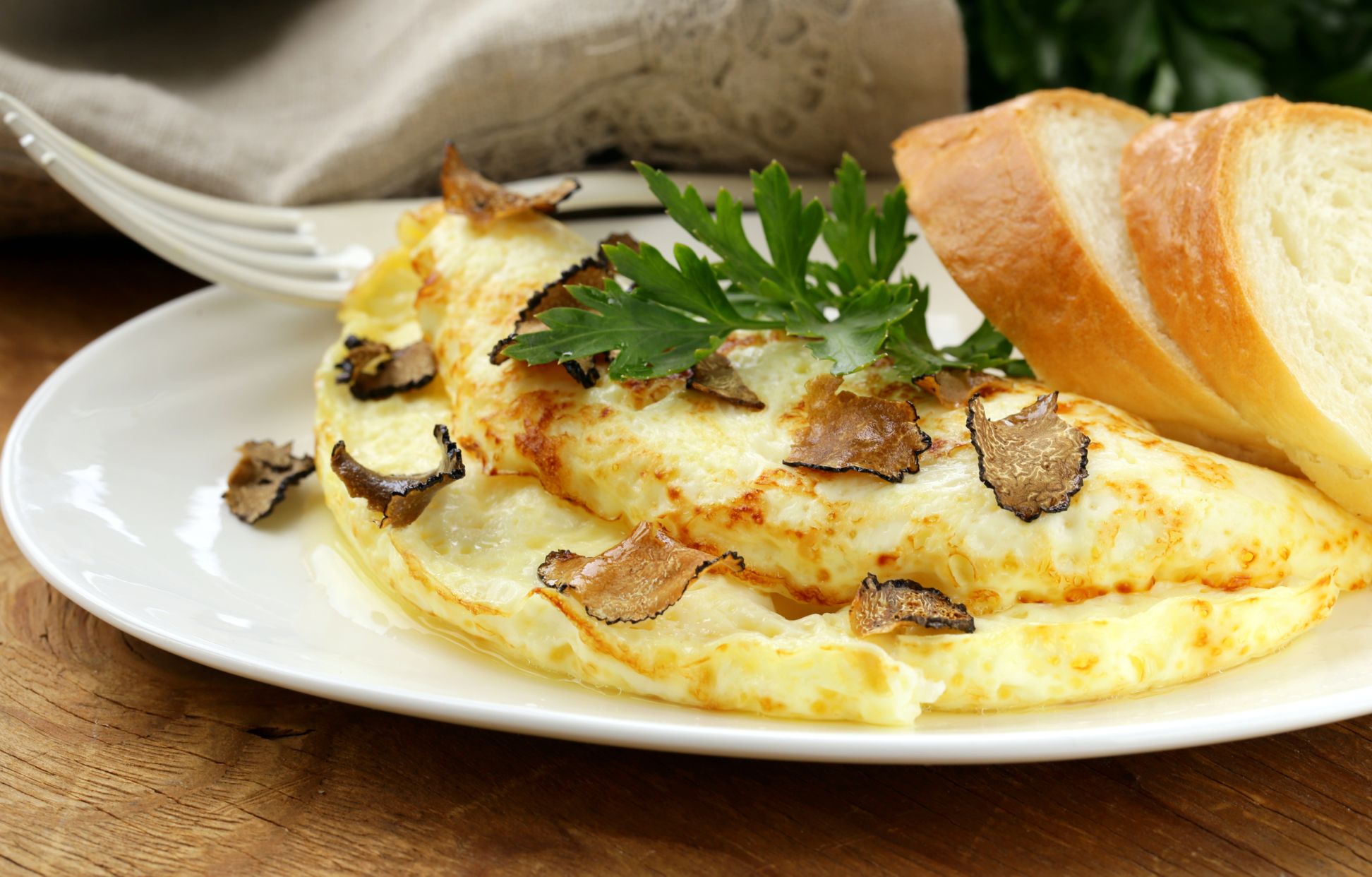 Omelette aux truffes de Bourgogne : Recette de Omelette aux truffes de ...