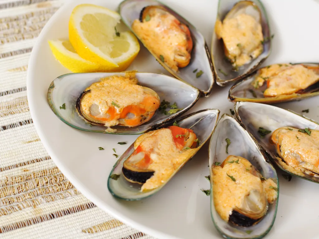 moule à la mayonnaise d'échalote