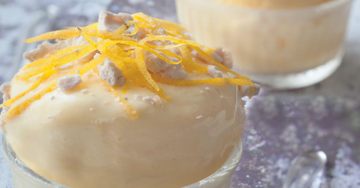 Soufflé glacé au citron meringué recette de Soufflé glacé au citron