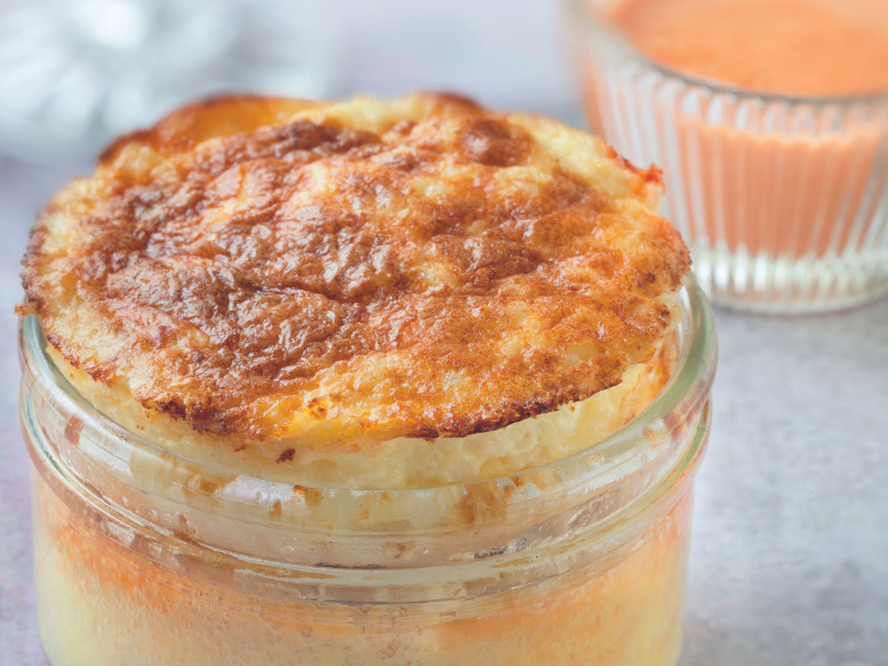 Soufflé de St Jacques sauce aux écrevisses Recette de Soufflé de St