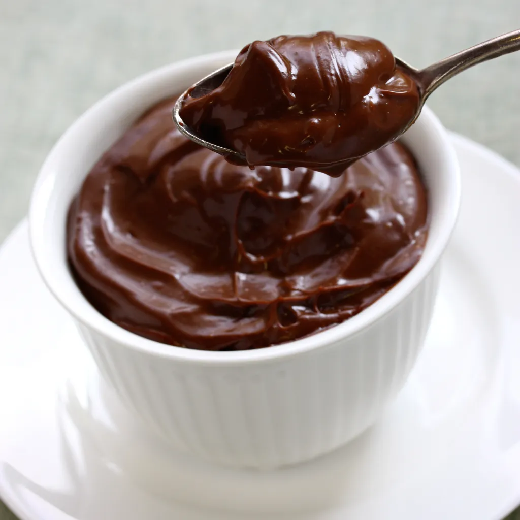 Crème au chocolat sans lactose : Recette de Crème au chocolat sans