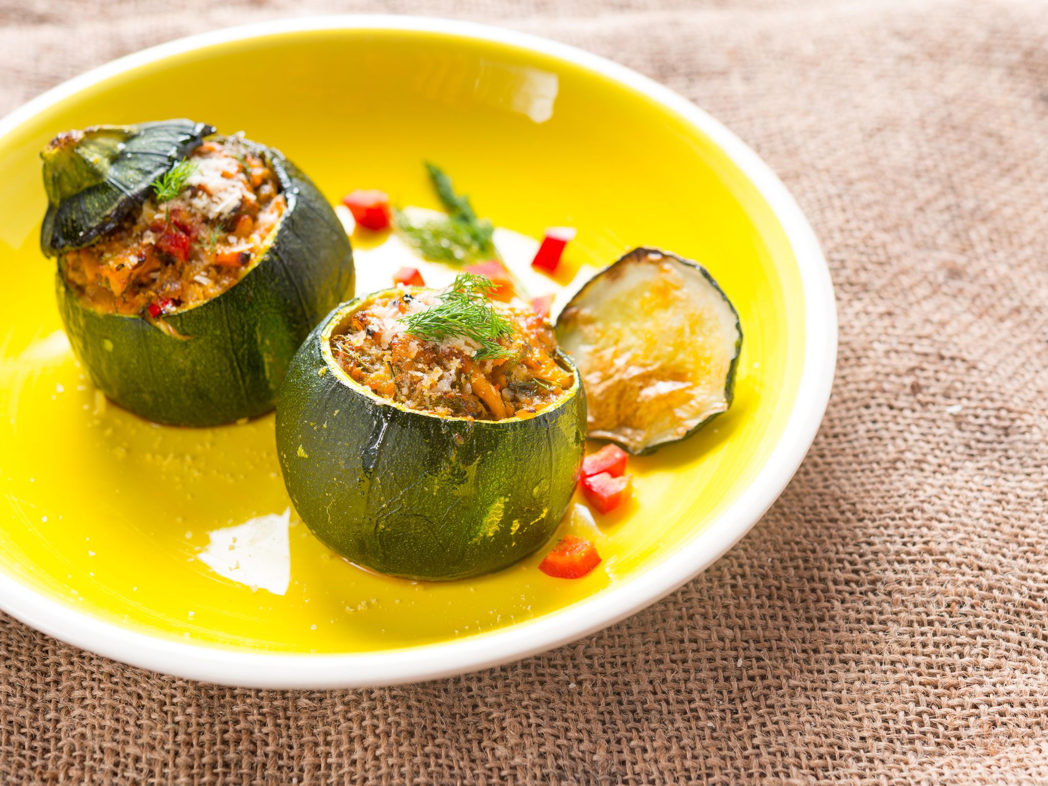 Courgettes Farcies Express : Recette De Courgettes Farcies Express ...