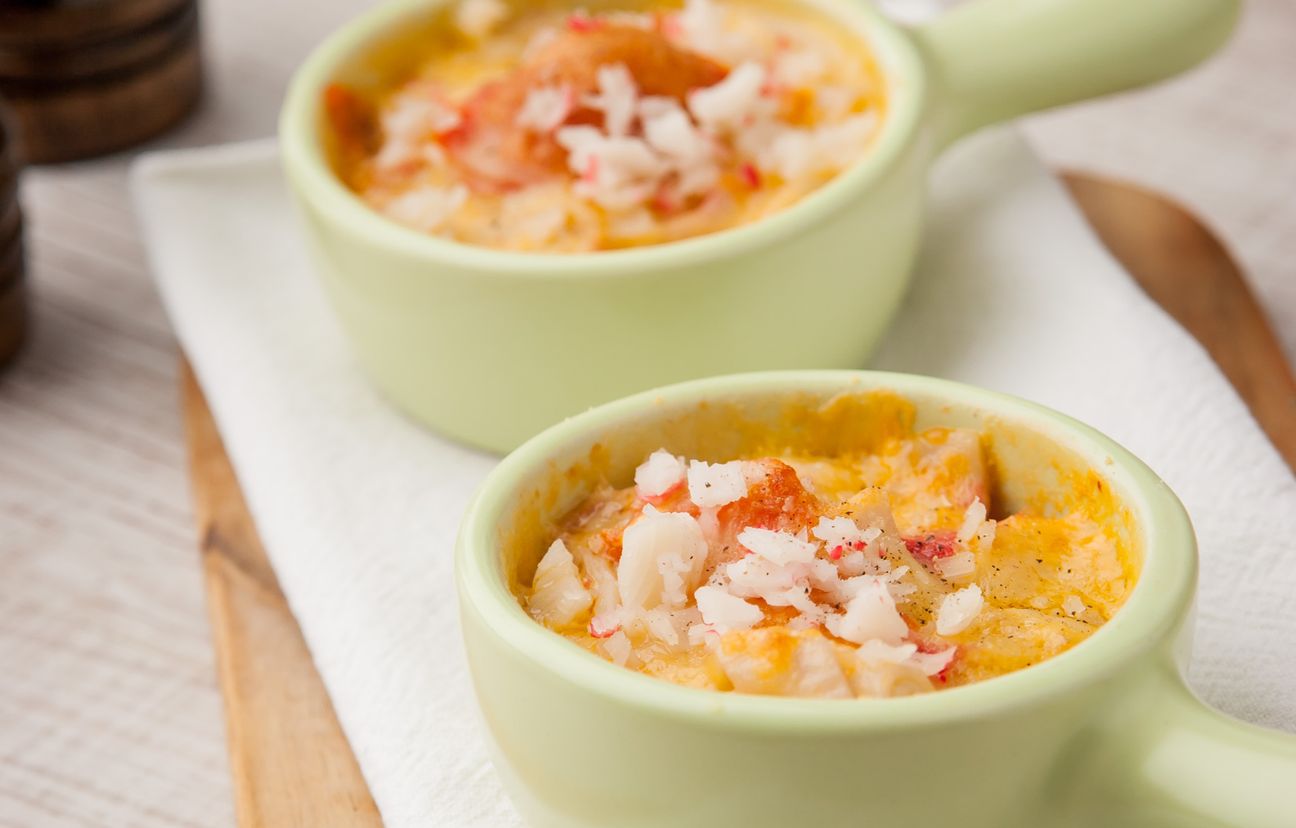 Gratin de crabe Recette de Gratin de crabe Marmiton
