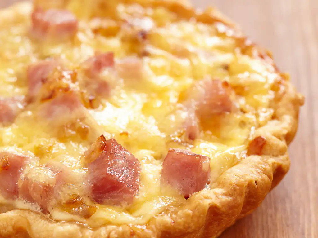 tarte au bleu et jambon facile et rapide