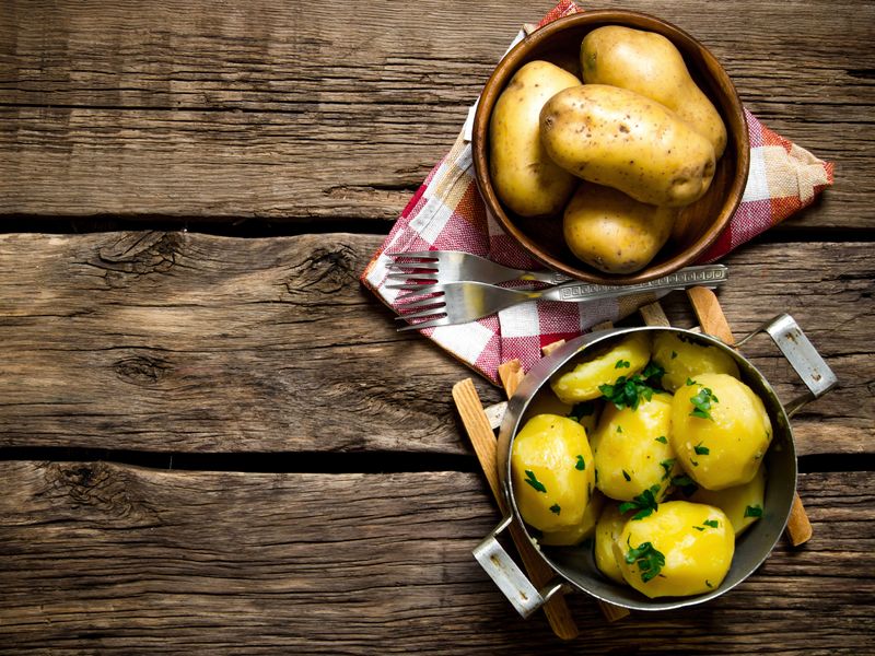 Cuisson Facile Des Pommes De Terre Au Micro Ondes Recette De