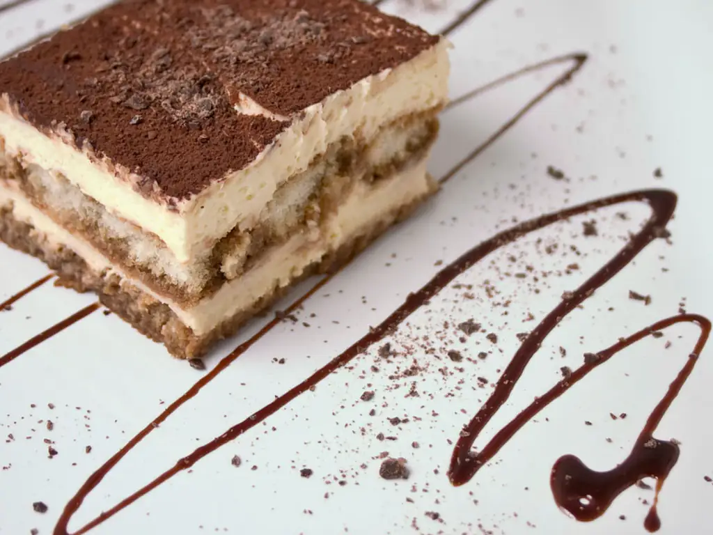 tiramisu traditionnel à l'amaretto