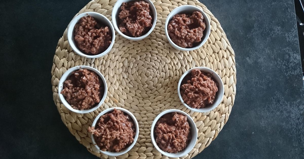 Riz au lait au chocolat crémeux : recette de Riz au lait au chocolat