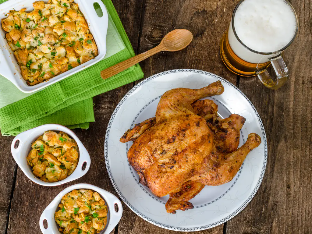 poulet à la bière d'abbaye