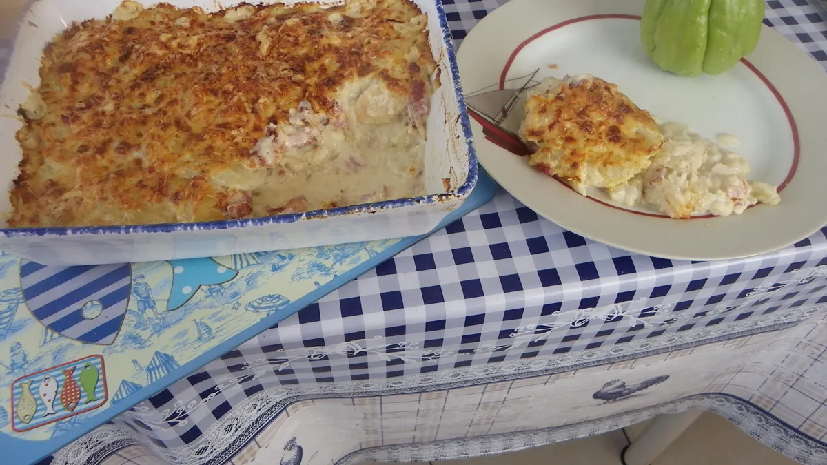 Gratin Christophine Ou Chouchou Ou Chayotte Nos Delicieuses Recettes De Gratin Christophine Ou Chouchou Ou Chayotte