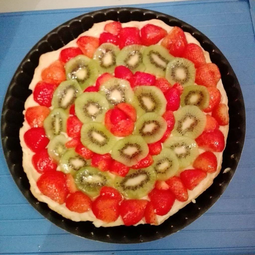 Tarte Aux Fraises Et Aux Kiwi De Catherine Recette De Tarte Aux Fraises Et Aux Kiwi De Catherine