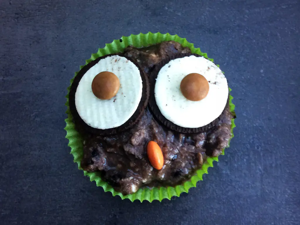 Cupcakes Hibou Pour Halloween Recette De Cupcakes Hibou Pour Halloween