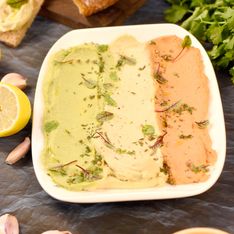 Trio de houmous