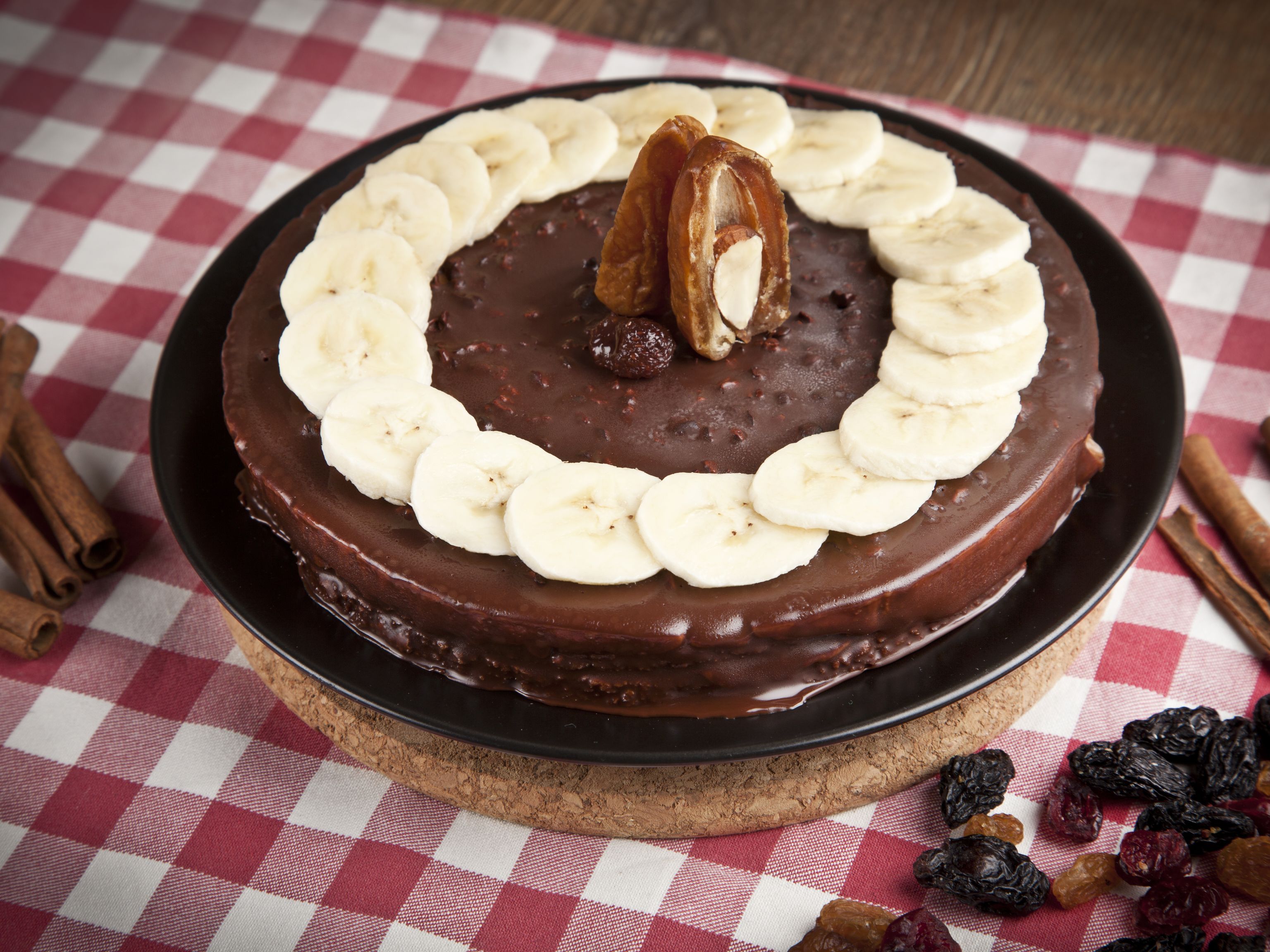 Tarte chocolat banane facile : Recette de Tarte chocolat banane facile ...