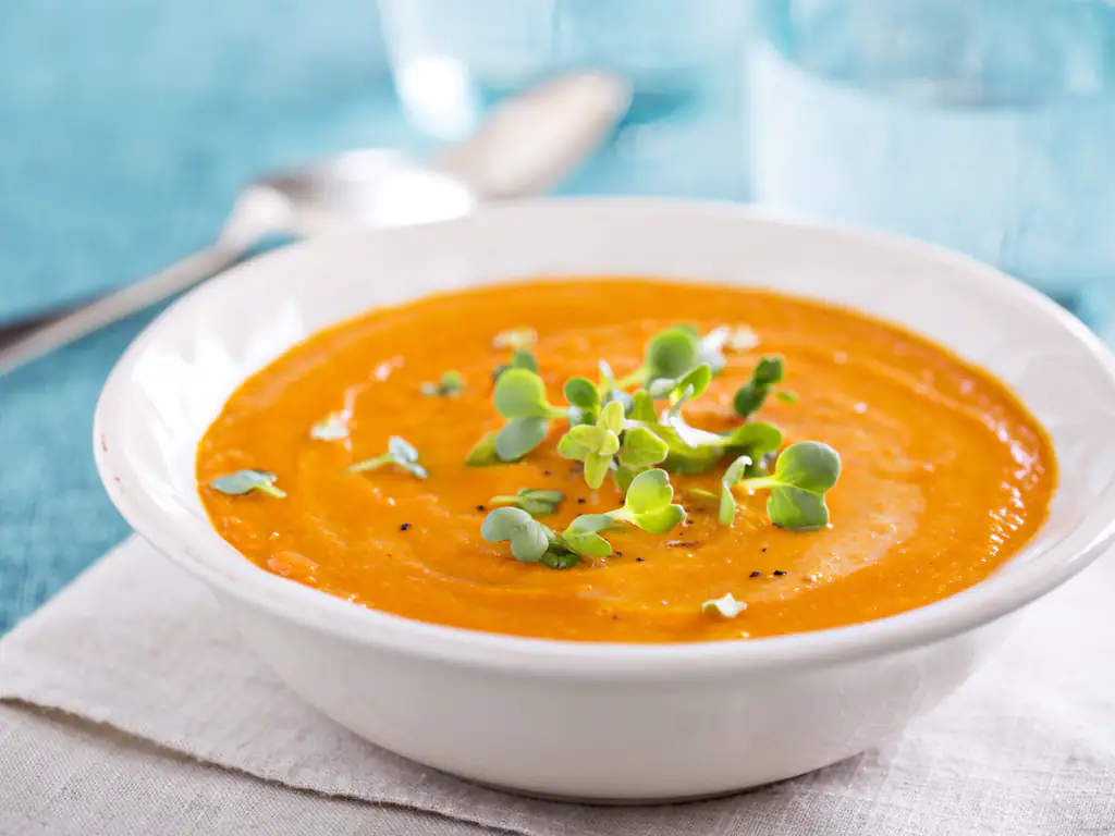 soupe de carottes au curry
