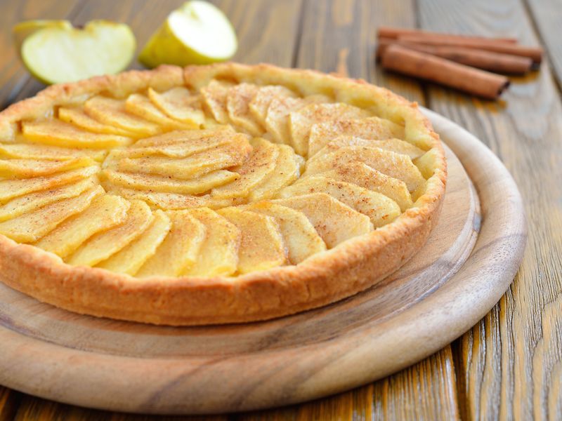 Tarte Aux Pommes Et A La Cannelle Recette De Tarte Aux Pommes Et