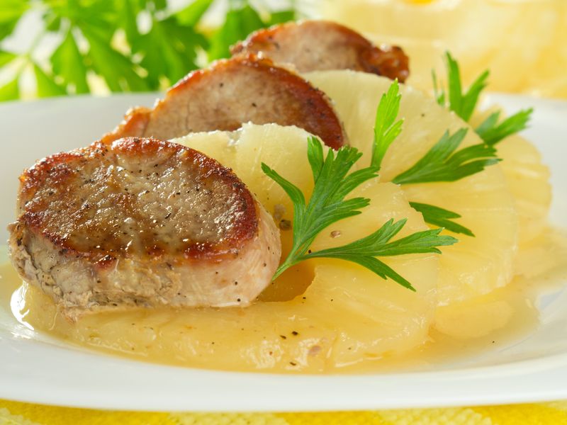 Filet Mignon De Porc à Lananas Recette De Filet Mignon De