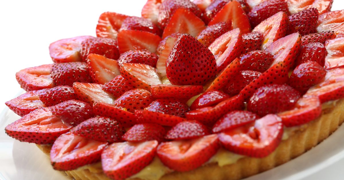 Tarte Aux Fraises Facile : Recette De Tarte Aux Fraises Facile