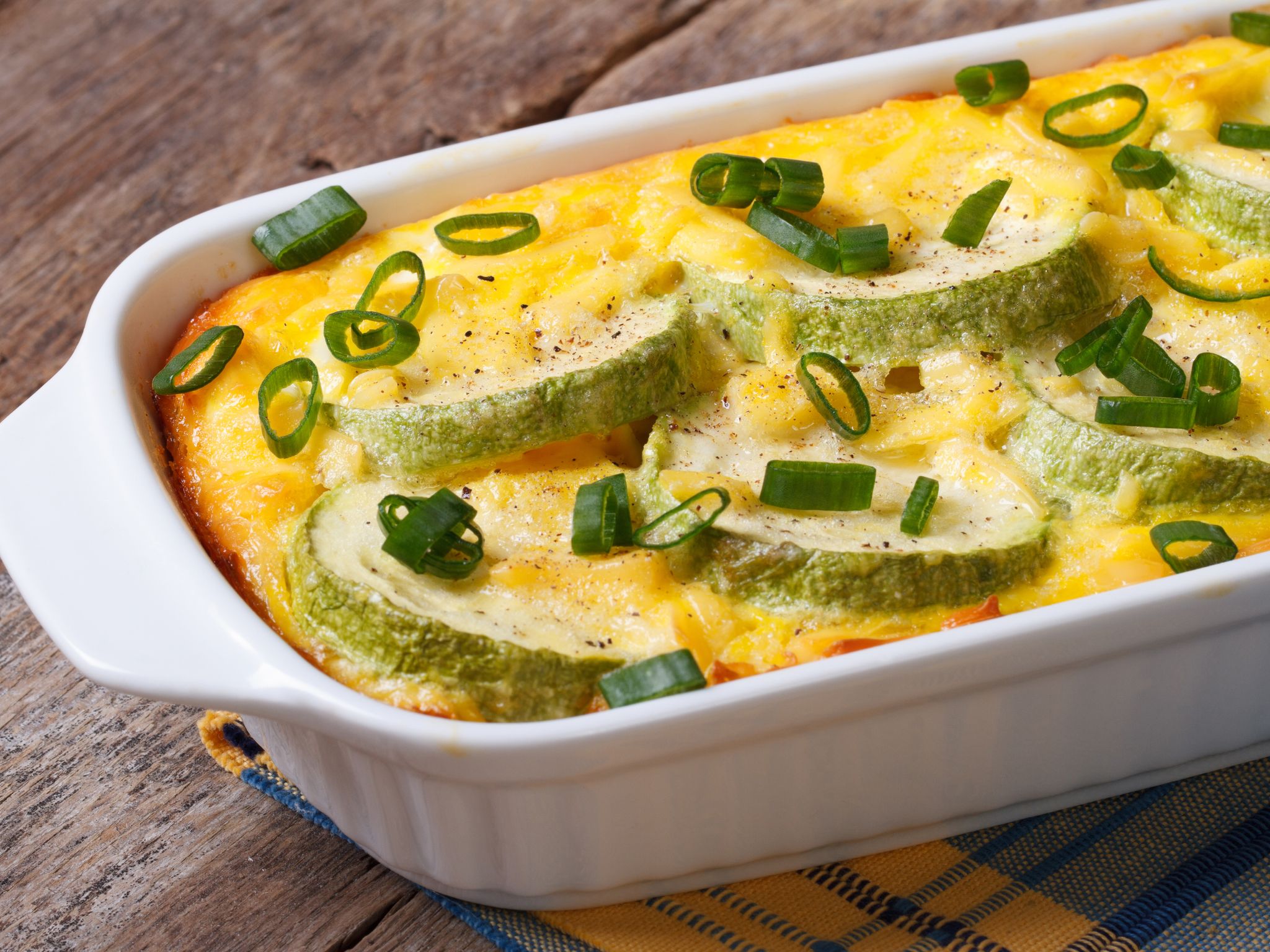 Gratin de courgettes au micro-ondes : Recette de Gratin de courgettes