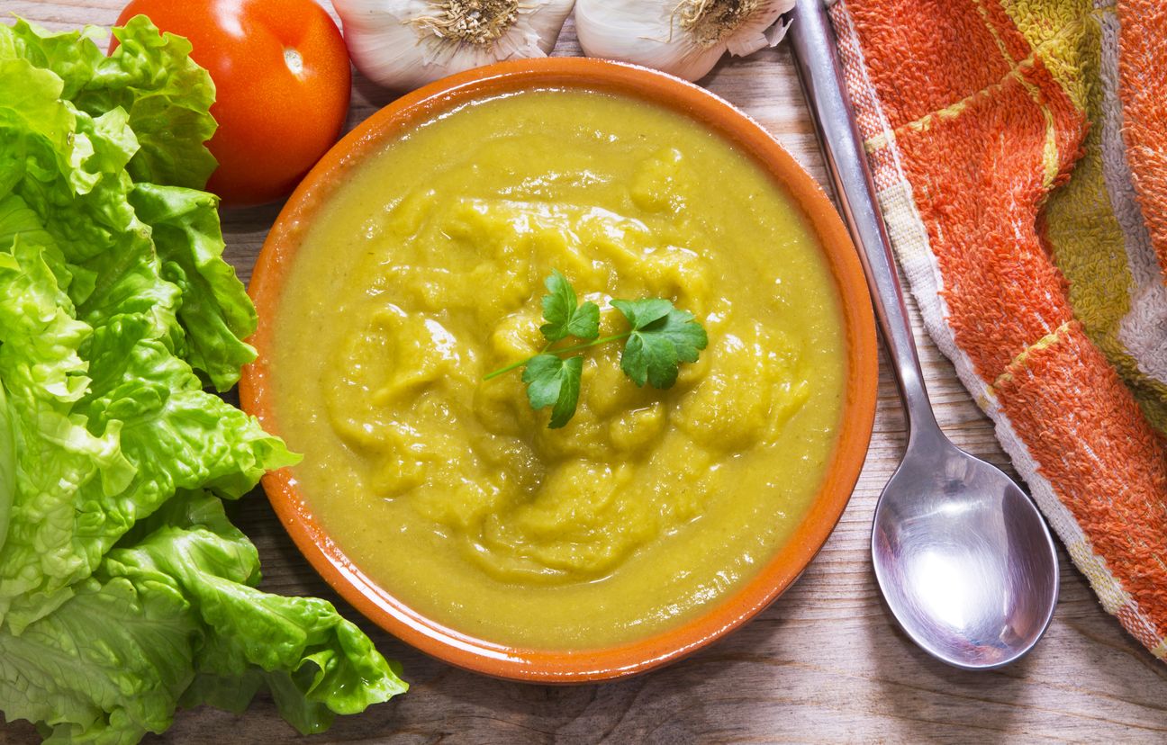 Soupe légère laituequinoa Recette de Soupe légère laituequinoa